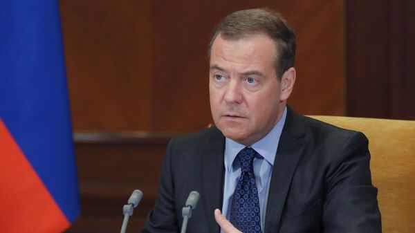 Заместитель председателя Совета безопасности РФ Дмитрий Медведев, фото из архива - Sputnik Азербайджан