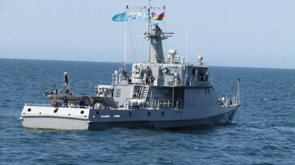 Стрельба по морской цели Кубок моря-2022 - Sputnik Азербайджан