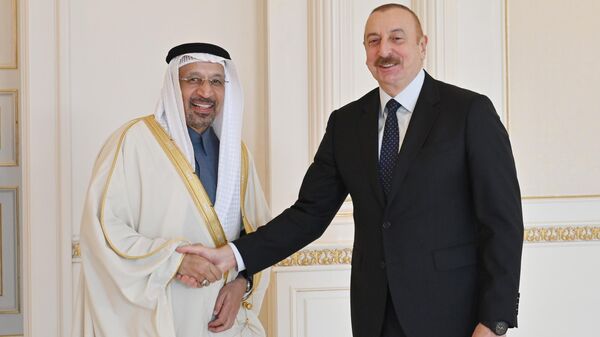 Prezident İlham Əliyev Səudiyyə Ərəbistanı Krallığının investisiya nazirinin başçılıq etdiyi nümayəndə heyətini qəbul edib - Sputnik Азербайджан