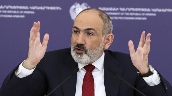Nikol Paşinyan, arxiv şəkli - Sputnik Азербайджан