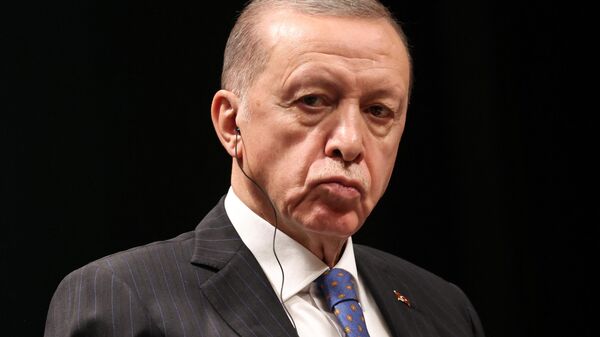 Türkiyə prezidenti Rəcəb Tayyib Ərdoğan, arxiv şəkli - Sputnik Азербайджан