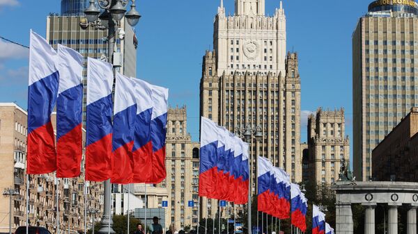 Здание Министерства иностранных дел РФ в Москве, фото из архива - Sputnik Азербайджан