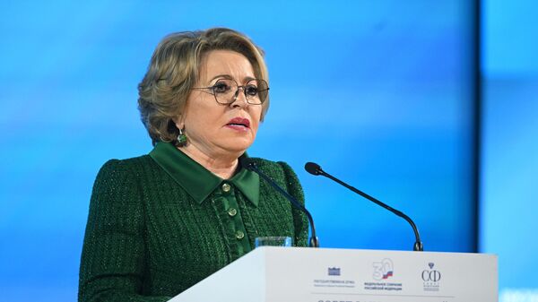 Председатель Совета Федерации РФ Валентина Матвиенко - Sputnik Азербайджан