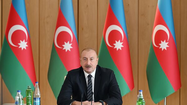 Azərbaycan Respublikasının Prezidenti İlham Əliyev - Sputnik Азербайджан