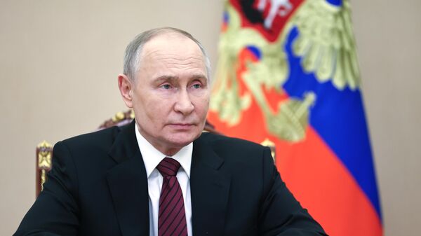 Rusiya Prezidenti Vladimir Putin, arxiv - Sputnik Азербайджан