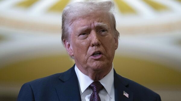 Президент США Дональда Трамп - Sputnik Азербайджан