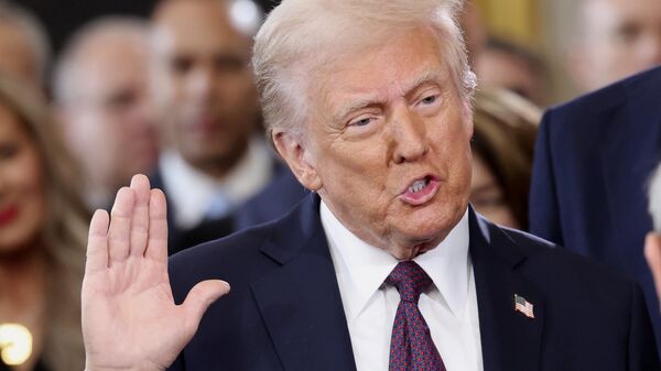 ABŞ prezidenti Donald Tramp - Sputnik Азербайджан