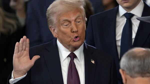 ABŞ prezidenti Donald Tramp - Sputnik Азербайджан