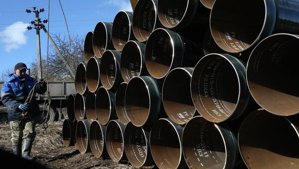 Building of pipeline - Sputnik Азербайджан