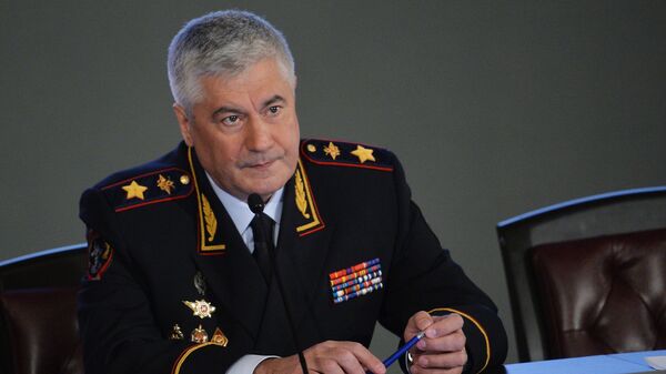 Министр внутренних дел РФ Владимир Колокольцев - Sputnik Азербайджан