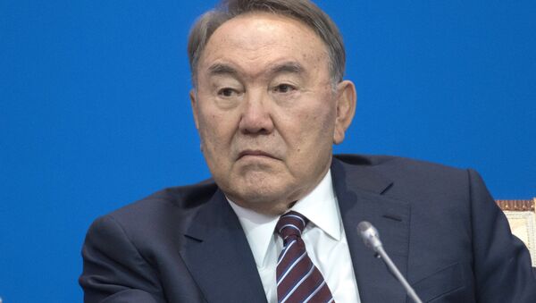 Президент Казахстана Нурсултан Назарбаев - Sputnik Азербайджан