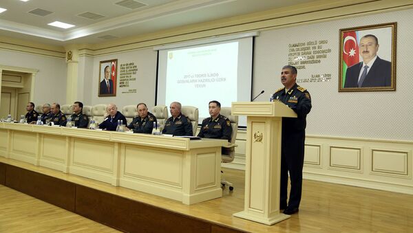В Министерстве Обороны состоялось расширенное заседание коллегии по итогам года - Sputnik Азербайджан