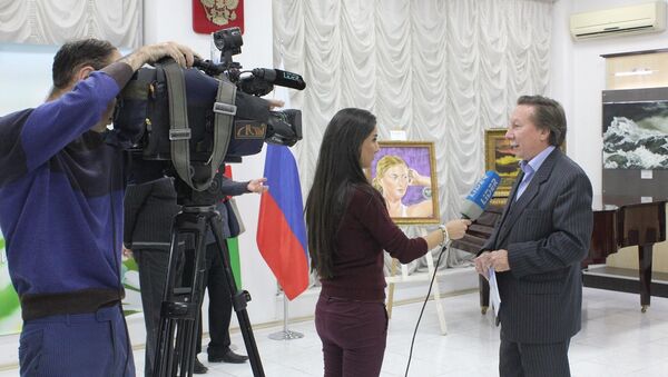 Б.Щетинкин стал членом Союза художников Азербайджана - Sputnik Азербайджан