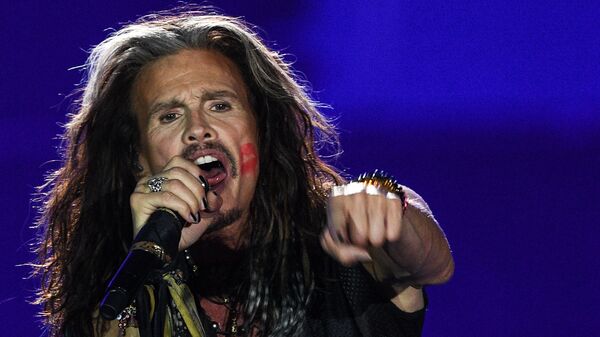 Солист американской группы Aerosmith Стивен Тайлер, архивное фото - Sputnik Азербайджан