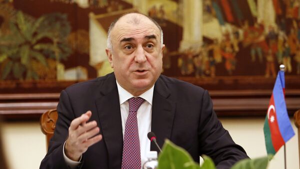 Министр иностранных дел Азербайджана Эльмар Мамедъяров - Sputnik Азербайджан