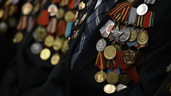 Медали участников Великой Отечественной войны - Sputnik Азербайджан